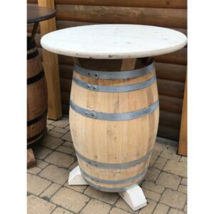 Stehtisch Holzfass Eiche