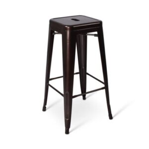 Barhocker Industry Style - schwarz