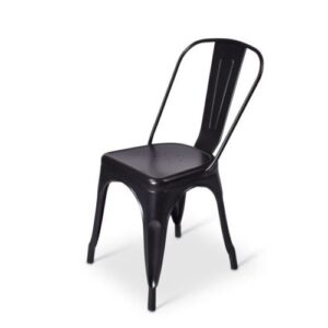 Stuhl Industry Style - Metall/schwarz