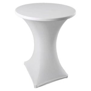 Topdeckel/Topper für Stehtisch - weiß