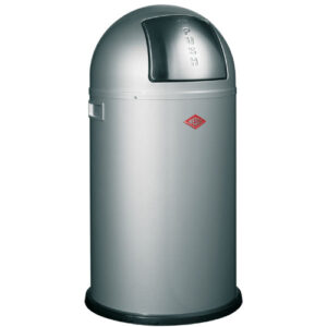 Abfallsammler Pushboy - silber