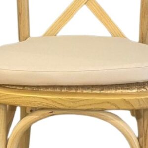 Sitzkissen für Crossback Holzstuhl